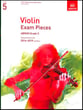 Violin Exam Pieces, 2016-2019, Grade #5 Violin and Piano - ABRSM cover